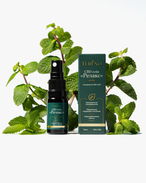 CBD спрей для релаксації М'ята 20%, 10 мл