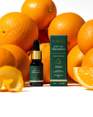 CBD-олія Баланс </br> Апельсинова цедра 20%, 10 мл