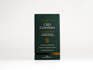 CBD желейки смородина 1800 мг(60%), 60 шт