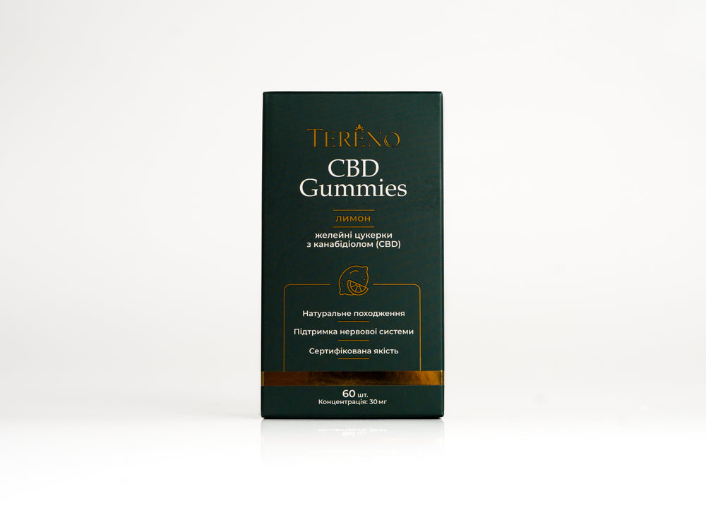 CBD желейки лимон 1900 мг(60%), 60 шт