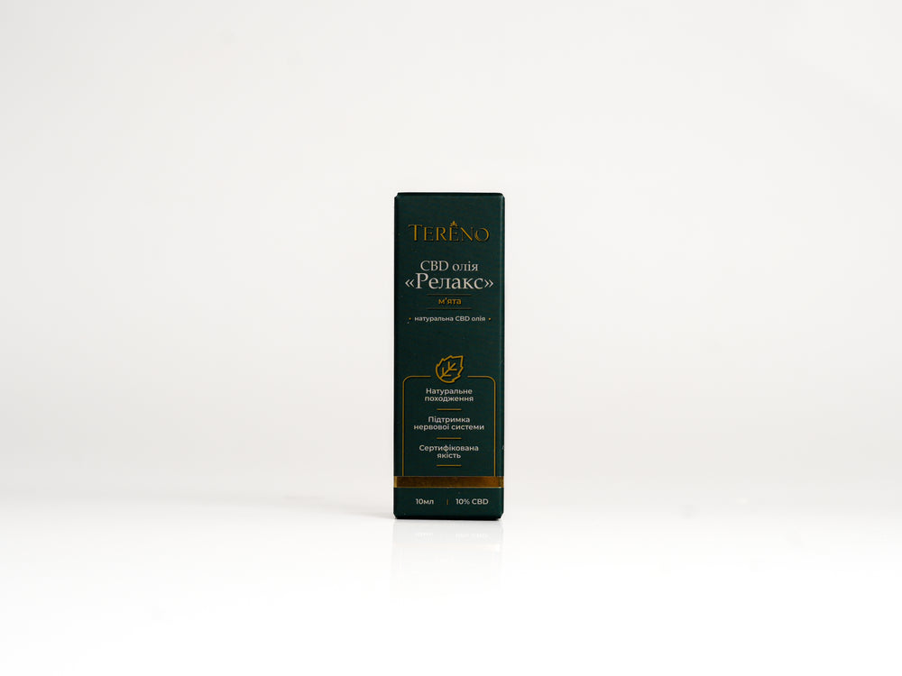 CBD-олія релакс м'ята 10%, 10 мл