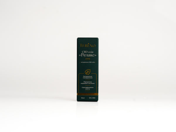 CBD-олія релакс м'ята 10%, 10 мл
