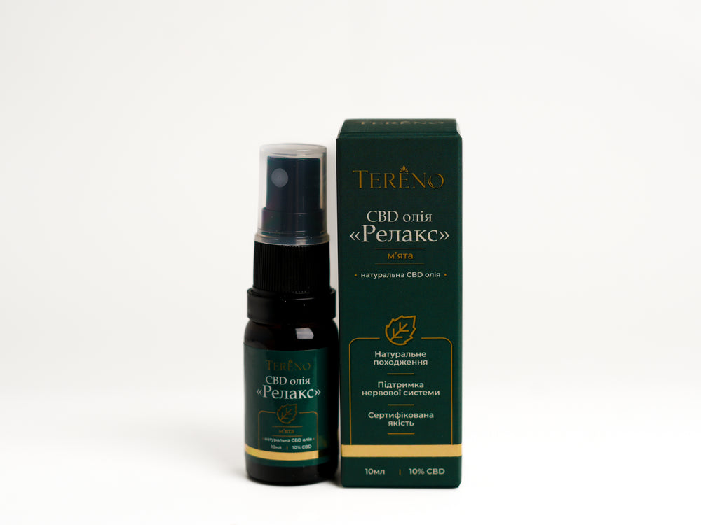 CBD-спрей релакс м'ята 10%, 10 мл