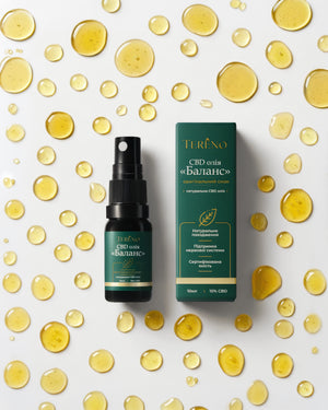 CBD-спрей Баланс </br> Натуральний 10%, 10 мл