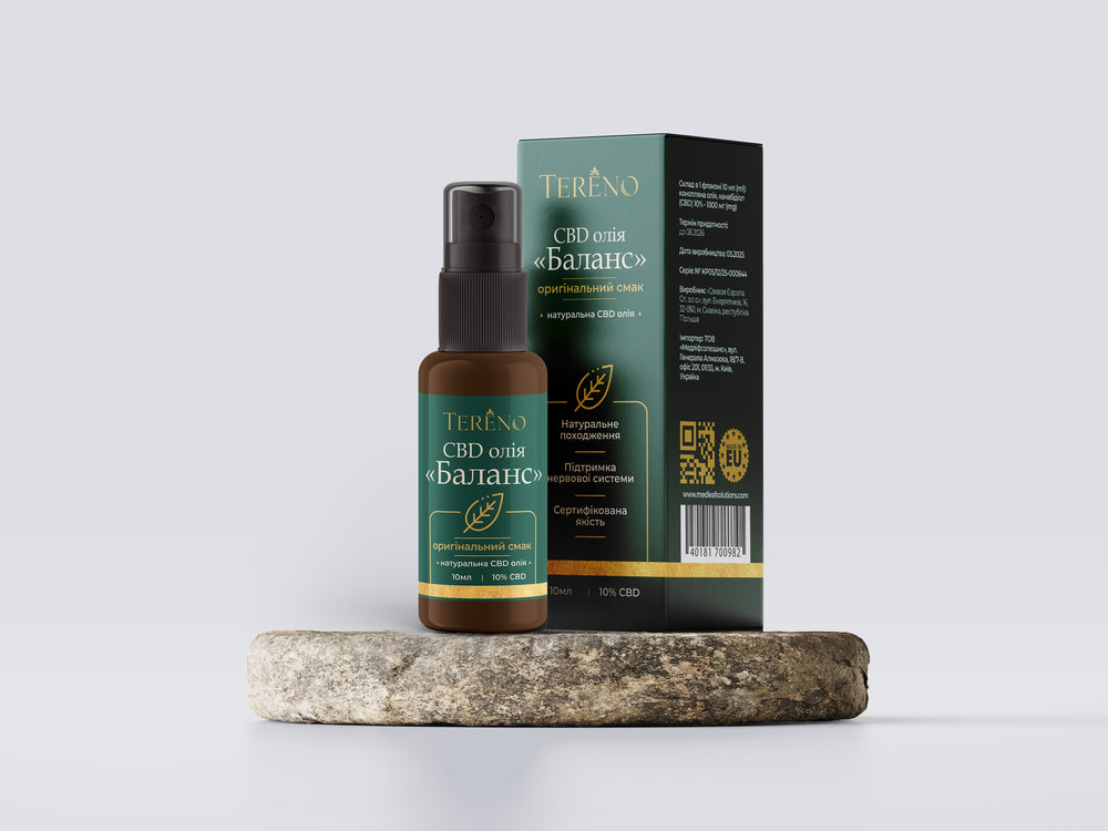 Олія CBD Balance Natural 10% 10 мл