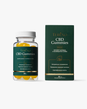 CBD желейки лимон </br> 900 мг(30%), 30 шт