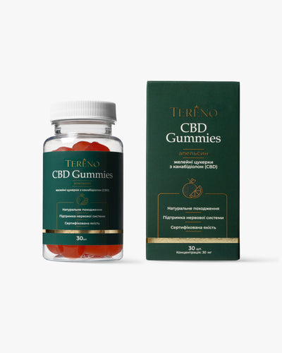 CBD желейки апельсин </br> 900 мг(30%), 30 шт